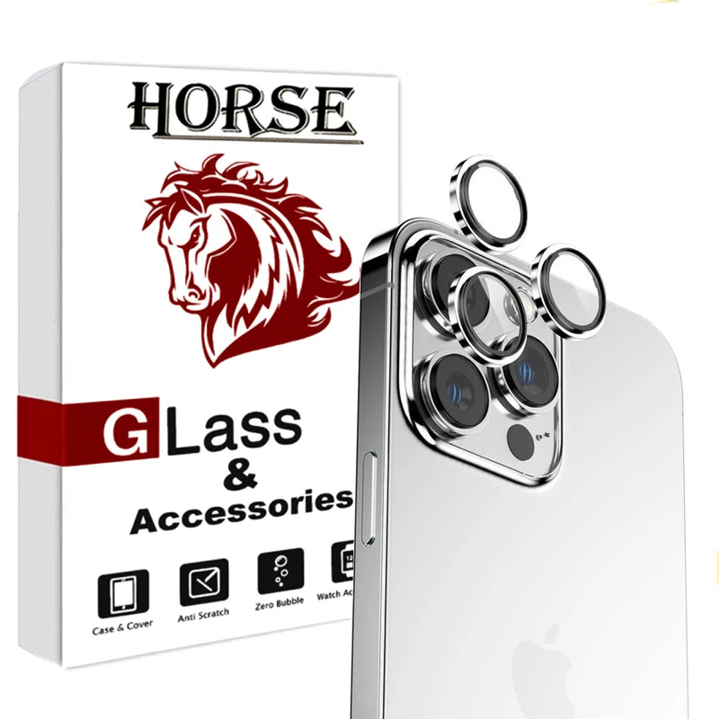 محافظ لنز دوربین هورس مدل RINIPH مناسب برای گوشی موبایل اپل iPhone 15 Pro