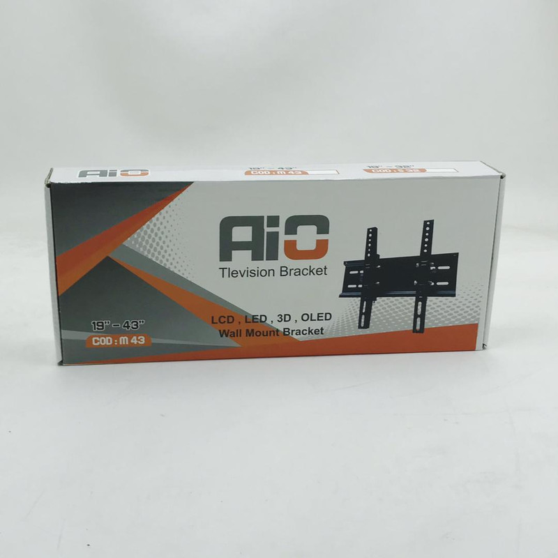 پایه دیواری تلویزیون آیو مدل M43 مناسب برای تلویزیون های 19 تا 43 اینچ