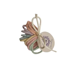 کش مو دخترانه مدل  خز کم پشت بسته 12 عددی 