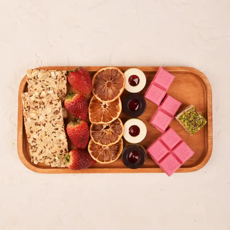 دیس چوبی مدل مستطیل کد 2