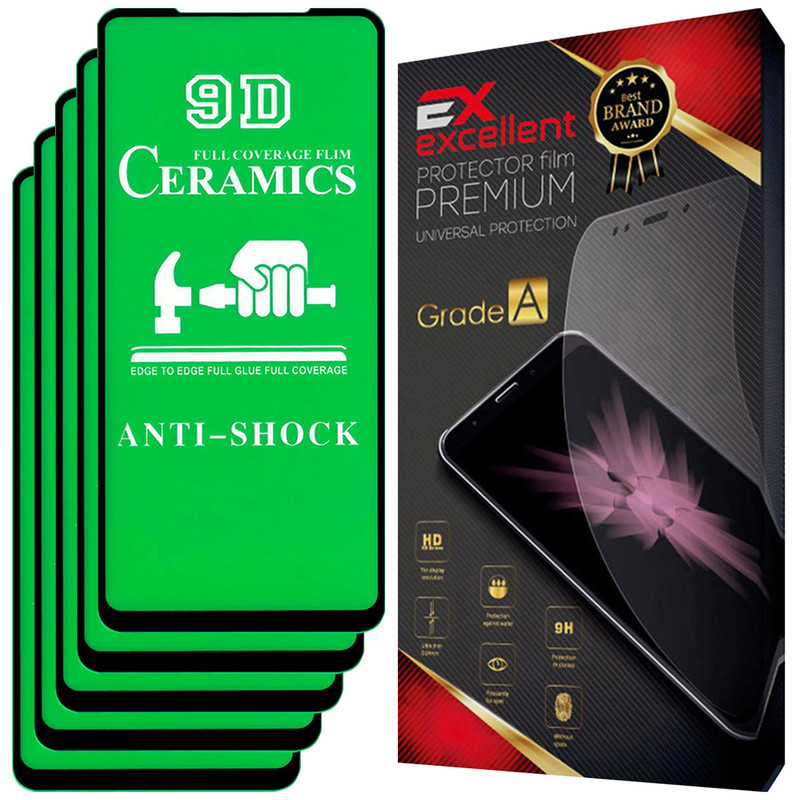 محافظ صفحه نمایش سرامیکی ایکس اکسلنت مدل گلس CRM مناسب برای گوشی موبایل شیائومی Mi 11 Lite 5G بسته پنج عددی