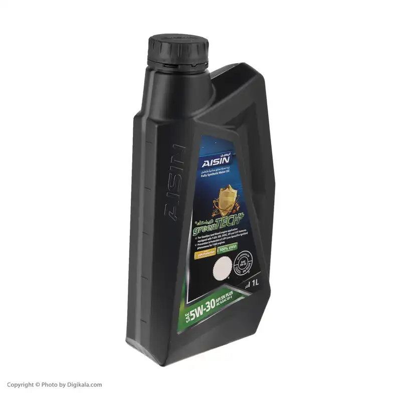روغن موتور خودرو آیسین مدل 5W-30 SN PLUS حجم 1000 میلی لیتر