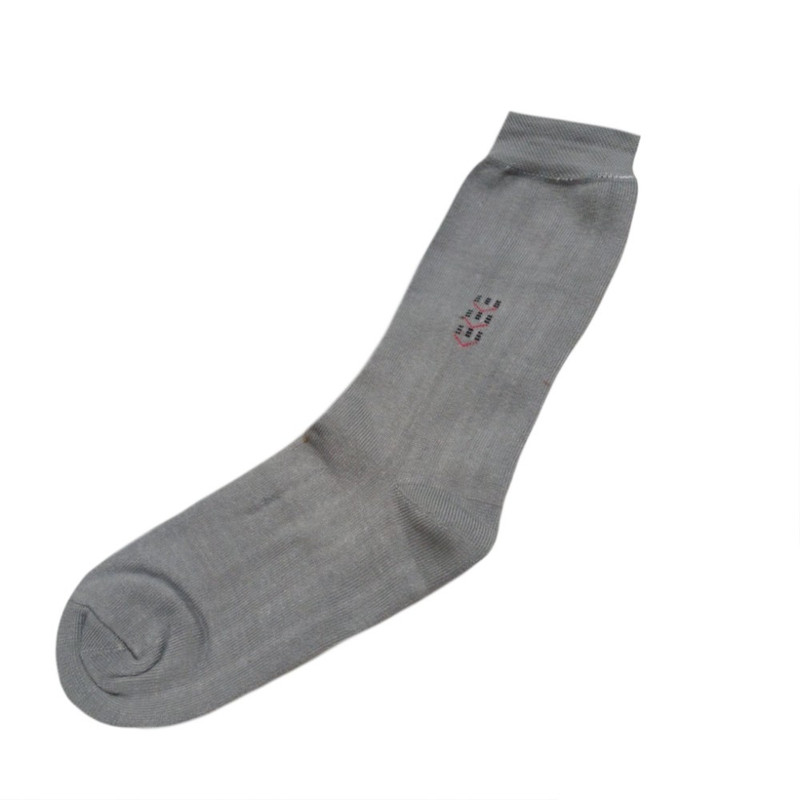 جوراب ساق بلند مردانه مدل پشمی رنگ طوسی