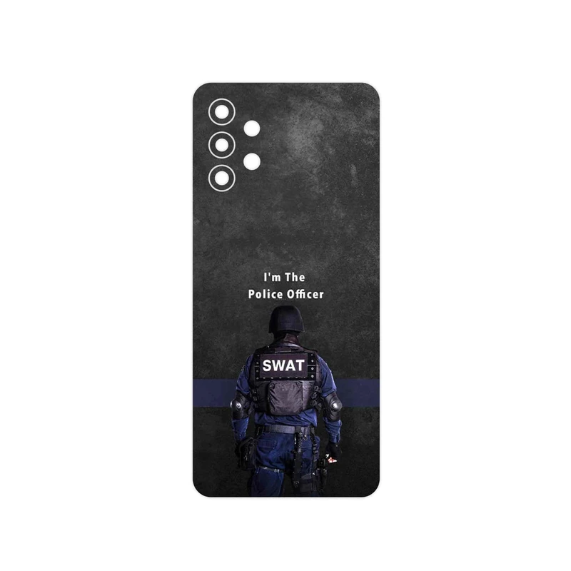 برچسب پوششی ماهوت مدل Police Officer مناسب برای گوشی موبایل سامسونگ Galaxy M32 5G