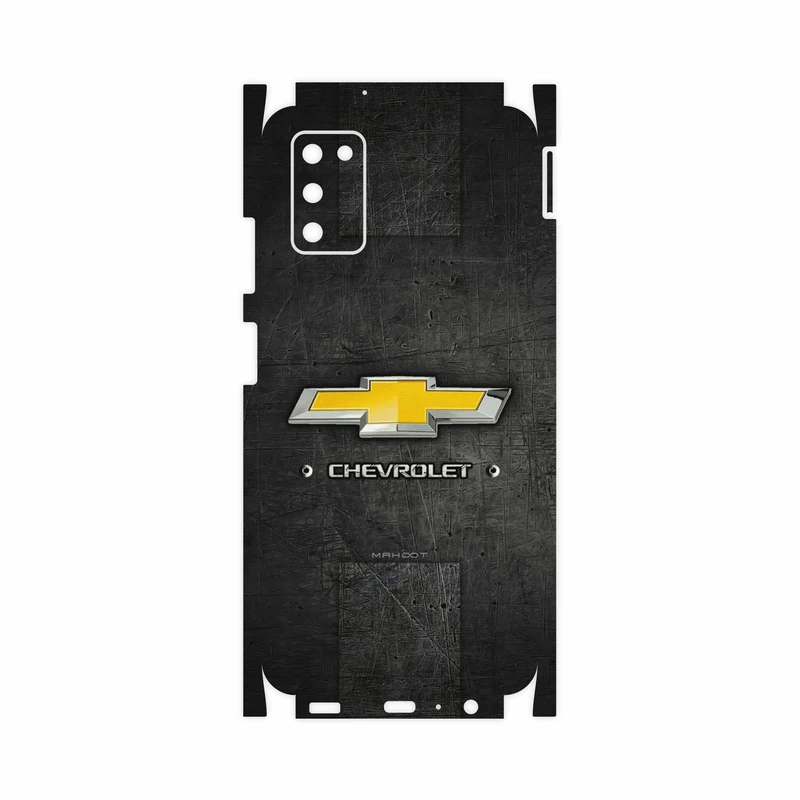 برچسب پوششی ماهوت مدل CHEVROLET-Logo-FullSkin مناسب برای گوشی موبایل سامسونگ Galaxy A03S