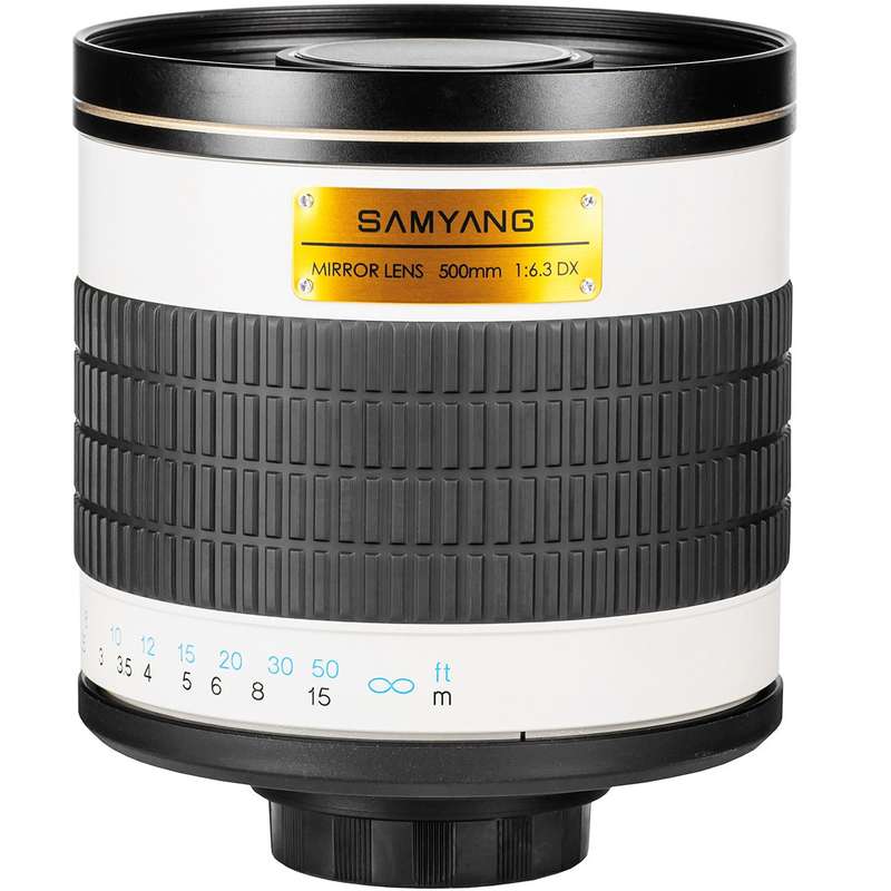 لنز سامیانگ مدل 500mm f/6.3 Mirror Lens لنز سامیانگ مدل 500mm f/6.3 Mirror Lens
