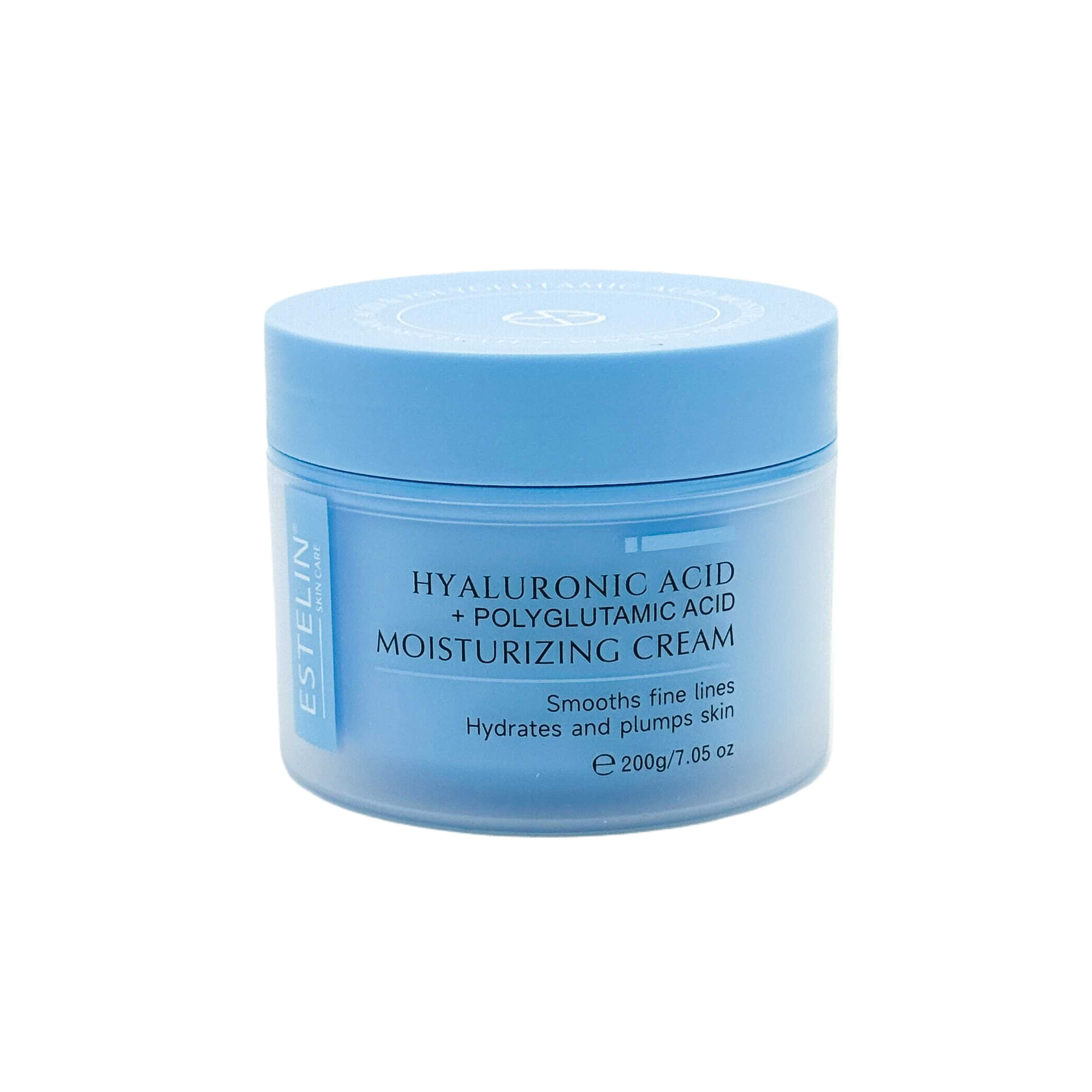 کرم آبرسان دست و صورت استیلن مدل هیالورونیک اسید و پلی گلوتامیک اسید مناسب انواع پوست وزن 200 گرم