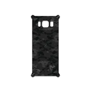 MAHOOT Night-Army-Pixel Cover Sticker for Samsung Galaxy S8 Active