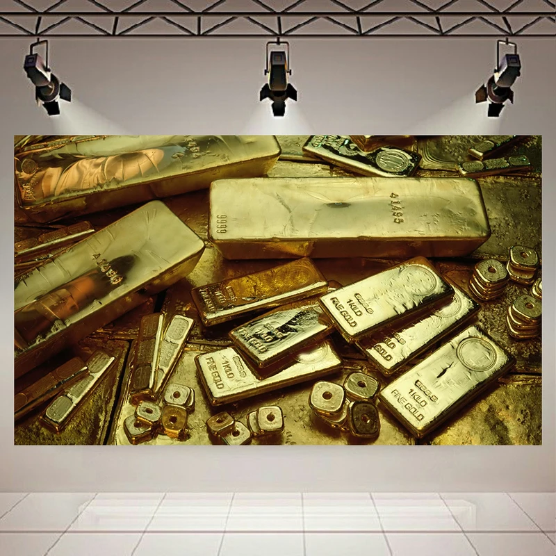 تابلو شاسی طرح طلا مدل طلای آبشده کد AR10002
