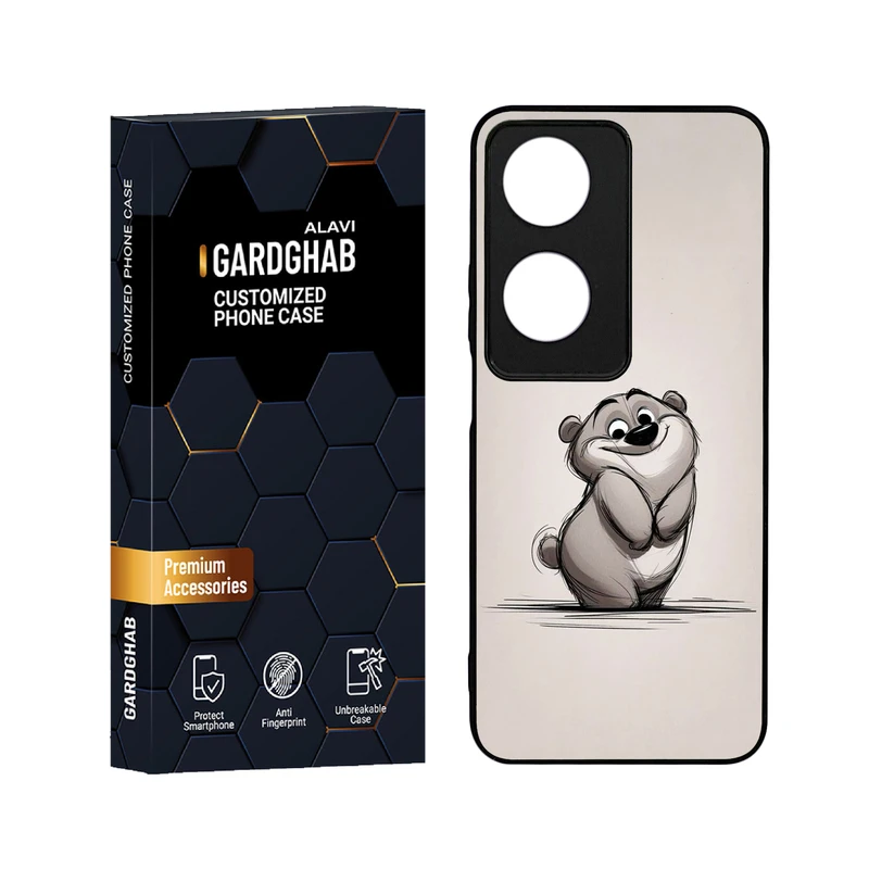 کاور گارد قاب علوی مدل دور ژله ای کارتونی و انیمه مناسب برای گوشی موبایل آنر X7B 4G