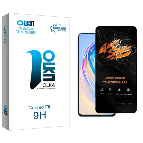 محافظ صفحه نمایش کولینگ مدل Olka Antistatic مناسب برای گوشی موبایل آنر X8a