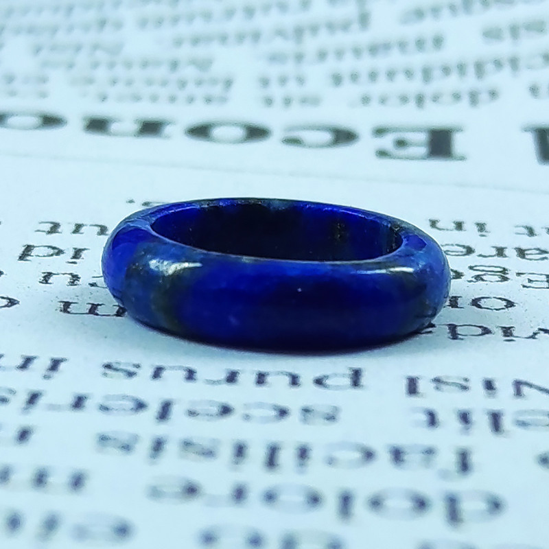 انگشتر زنانه سلین کالا مدل لاجورد سنگ ماه تولد مهر و آذر