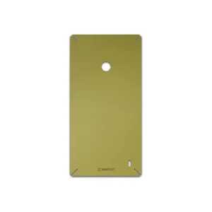 MAHOOT Matte-Gold Cover Sticker for Nokia Lumia 520
