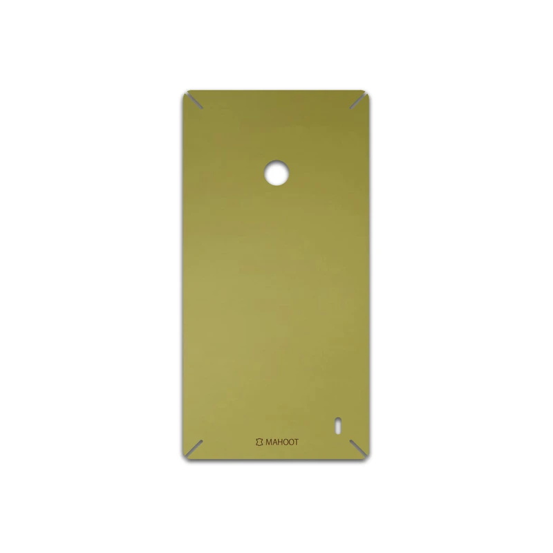 برچسب پوششی ماهوت مدل  Matte-Gold  مناسب برای گوشی موبایل نوکیا Lumia 520