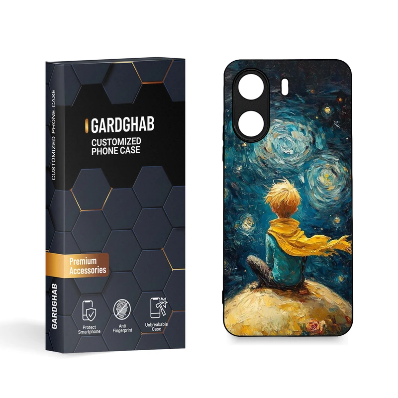 کاور گارد قاب مدل دورژله ای هنری مناسب برای گوشی موبایل شیائومی  Poco C65 / Redmi 13c