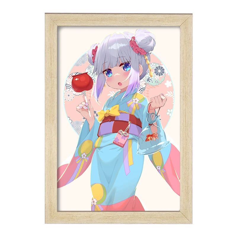 تابلو خندالو مدل کانا انیمه اژدهای خدمتکار کوبایاشی کد 36282