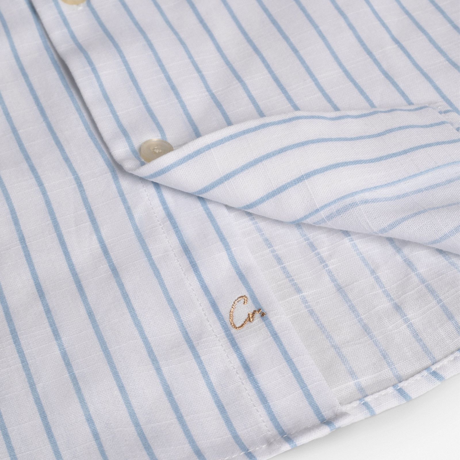 پیراهن آستین بلند یقه برگردان مردانه کروم مدل 2610105  -  - 12