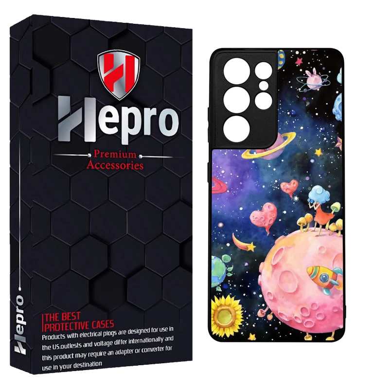 کاور هپرو طرح فانتزی مدل TPU مناسب برای گوشی موبایل سامسونگ Galaxy S21 ULTRA