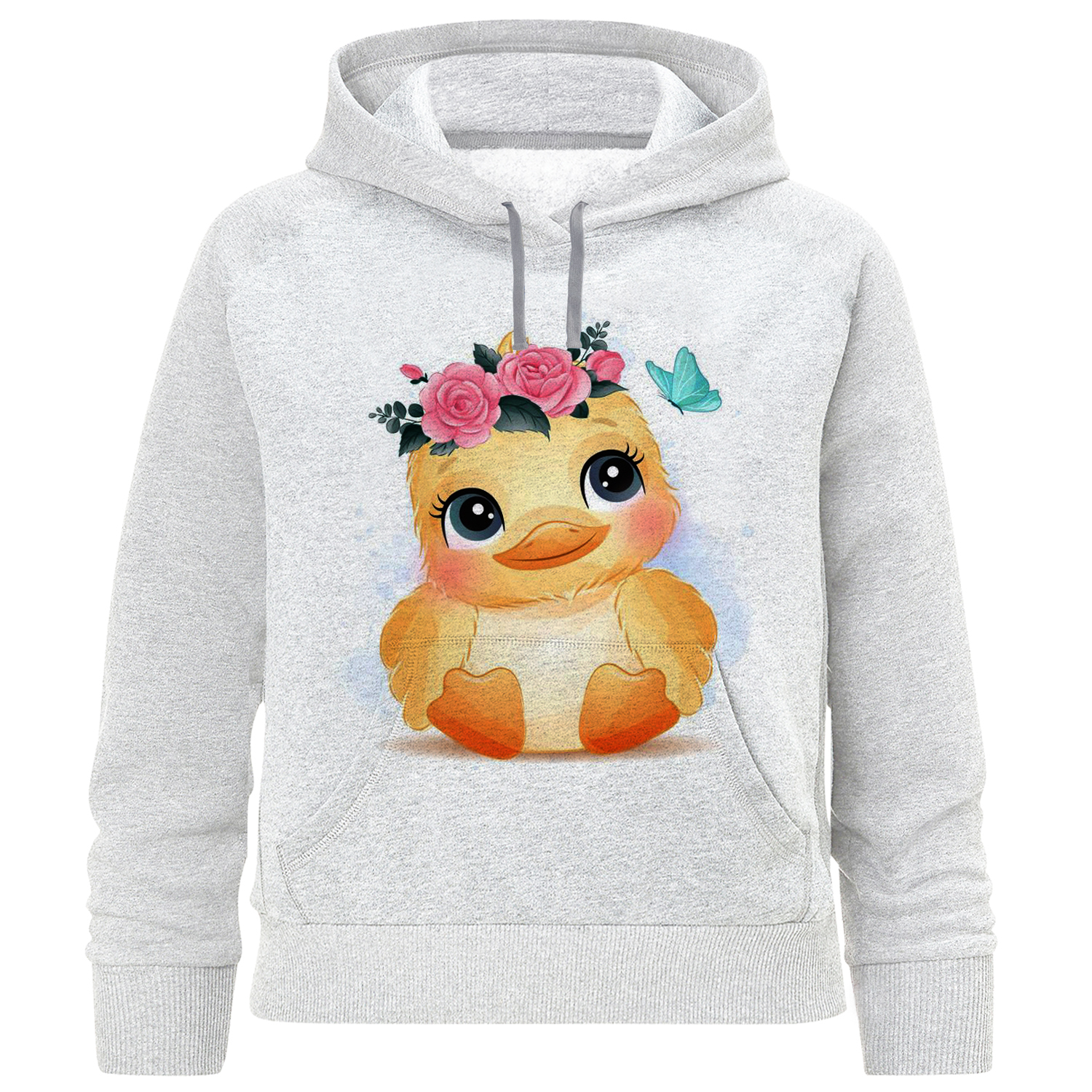 هودی دخترانه طرح جوجه کد F555