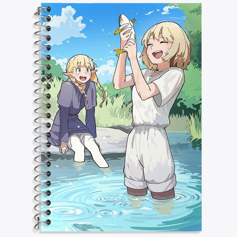 دفتر لغت 50 برگ خندالو طرح فالین و مارسیل انیمه خوشمزه در سیاه چال کد 35945