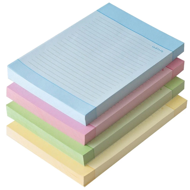 کاغذ یادداشت A6 دایان مدل رنگی رنگی کد 206 بسته 500 عددی