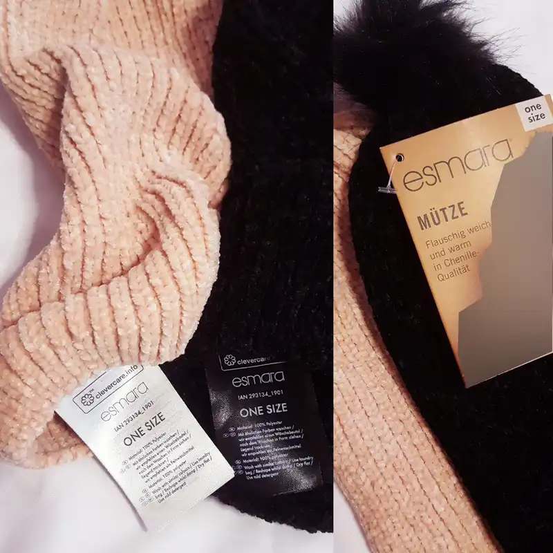 کلاه بافتنی زنانه اسمارا کد WB1 مجموعه 2 عددی