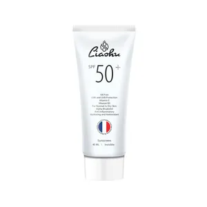 کرم ضد آفتاب بدون رنگ لیاشو SPF 50 مدل IN01 مناسب پوست‌های چرب حجم 40 میلی‌لیتر