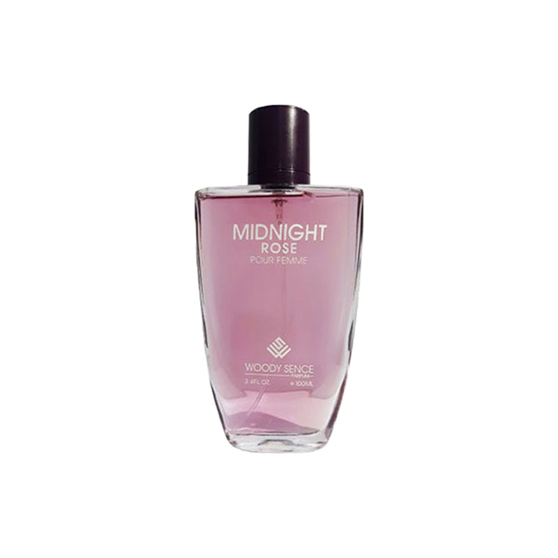  ادوپرفیوم زنانه وودی سنس مدل MIDNIGHT ROSE با رایحه شیرین حجم 100 میلی‌لیتر