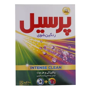 پودر ماشین لباسشویی پرسیل مدل رنگین شوی Deep Clean وزن 600 گرم
