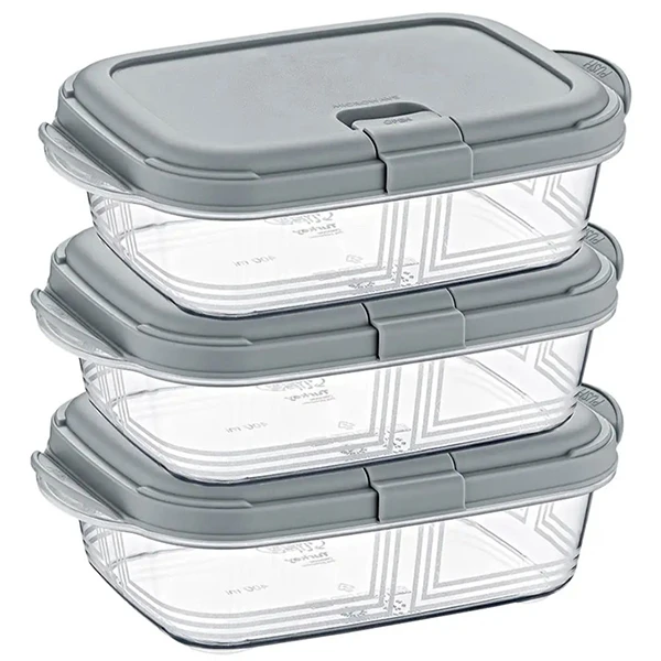 ظرف نگهدارنده مدل push up کد ۱۲۰۳ بسته ۳ عددی