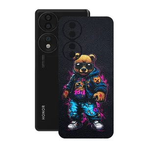 Remax cover sticker Leth model Sport bear design suitable for Honor 70 mobile phone