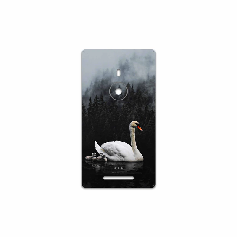 برچسب پوششی ماهوت مدل Swan Lake مناسب برای گوشی موبایل نوکیا Lumia 925