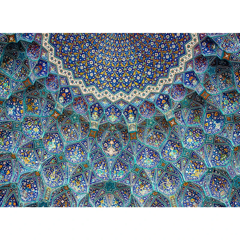 پوستر دیواری طرح کاشی کاری کد hm13
