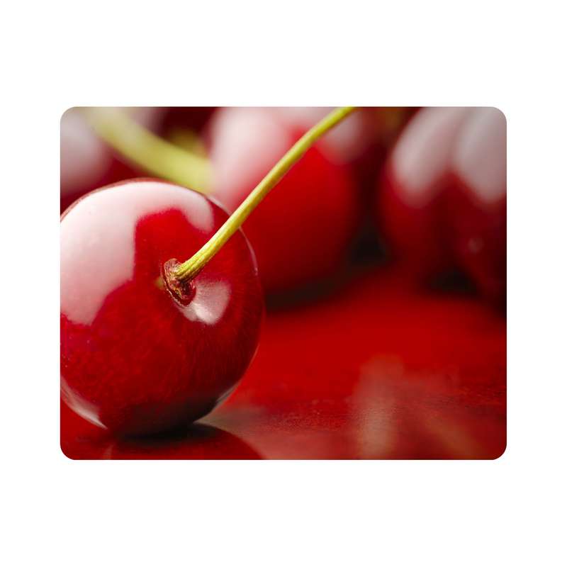 ماوس پد اطلس آبی طرح میوه گیلاس مدل T6984