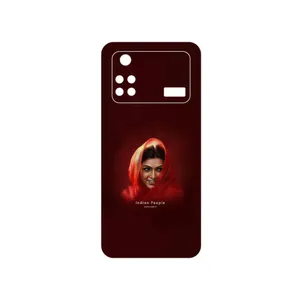 MAHOOT Portrait of an Indian Woman Cover Sticker for Xiaomi Poco M4 Pro 4G