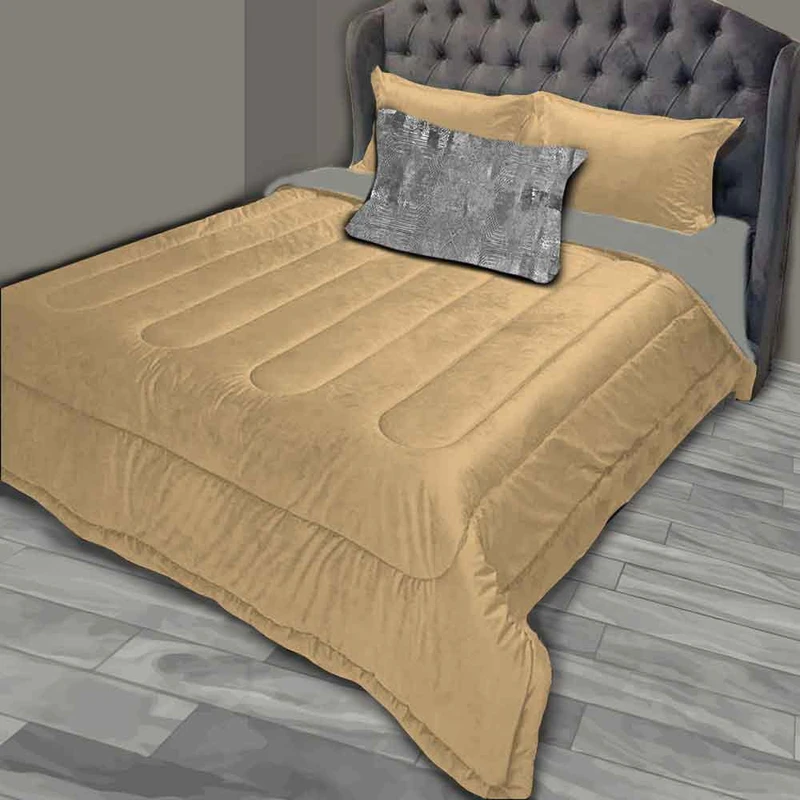 سرویس روتختی نوپه هوم مدل مخمل N24 یک نفره 5 تکه