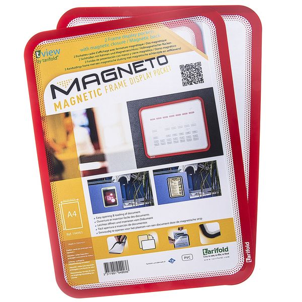 کاور کاغذ A4 آهنربایی تاریفولد مدل Magneto - بسته 2 عددی کاور کاغذ A4 آهنربایی تاریفولد مدل Magneto - بسته 2 عددی