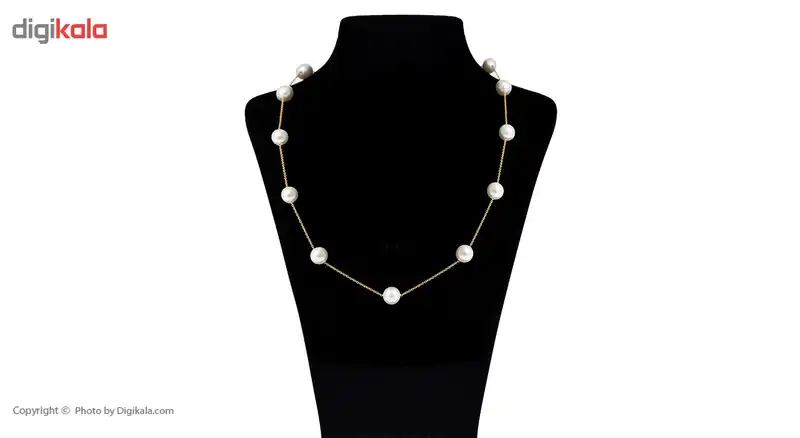 گردنبند طلا 18 عیار زنانه ماهک مدل MM0529