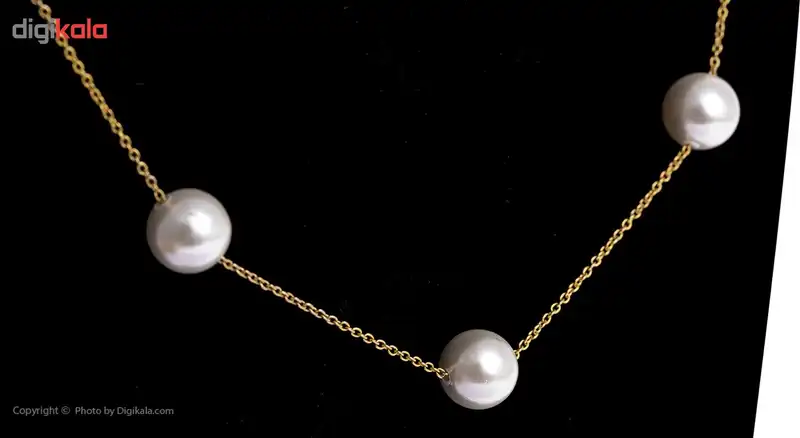 گردنبند طلا 18 عیار زنانه ماهک مدل MM0529