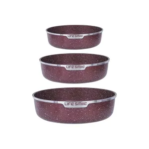 سرویس تابه 3 پارچه لایف اسمایل مدل P7CK-6-3