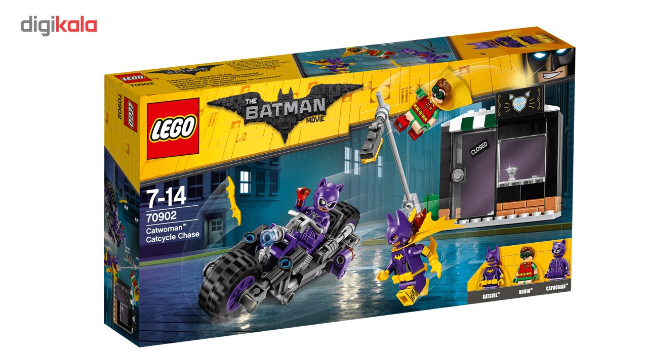 لگو سری Batman مدل Catwoman Catcycle Chase 70902