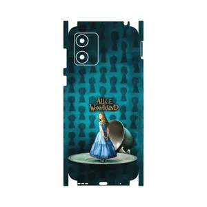 MAHOOT Alice in Wonderland-FullSkin Cover Sticker for Motorola Moto E13