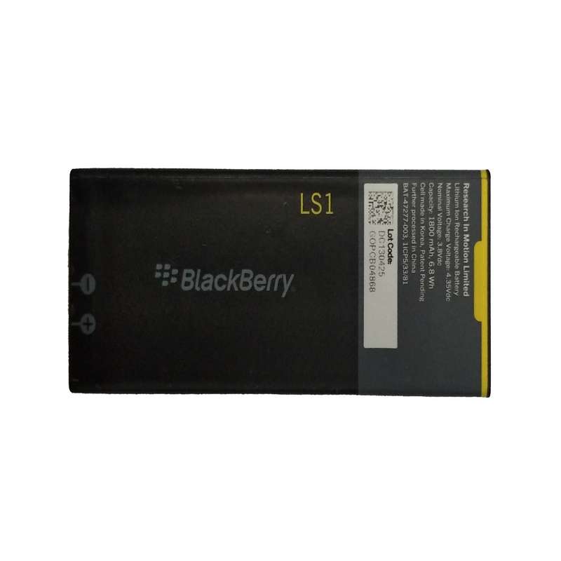 باتری موبایل مدل LS1 ظرفیت 1800میلی آمپر ساعت مناسب برای گوشی موبایل بلک بری Z10
