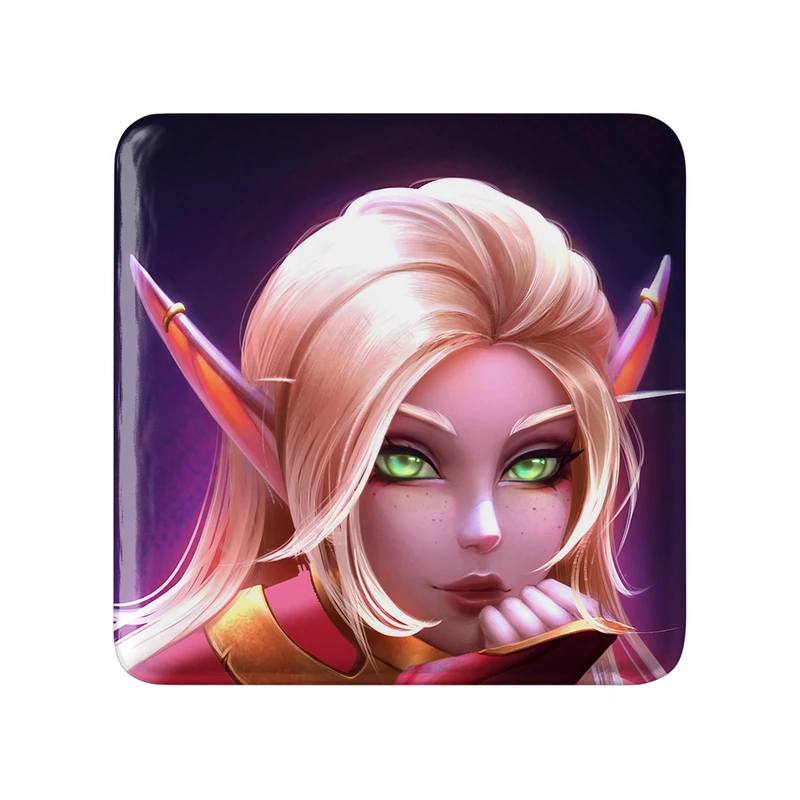 پیکسل خندالو طرح بازی دنیای وارکرفت (World of Warcraft) مدل مربعی کد 31840