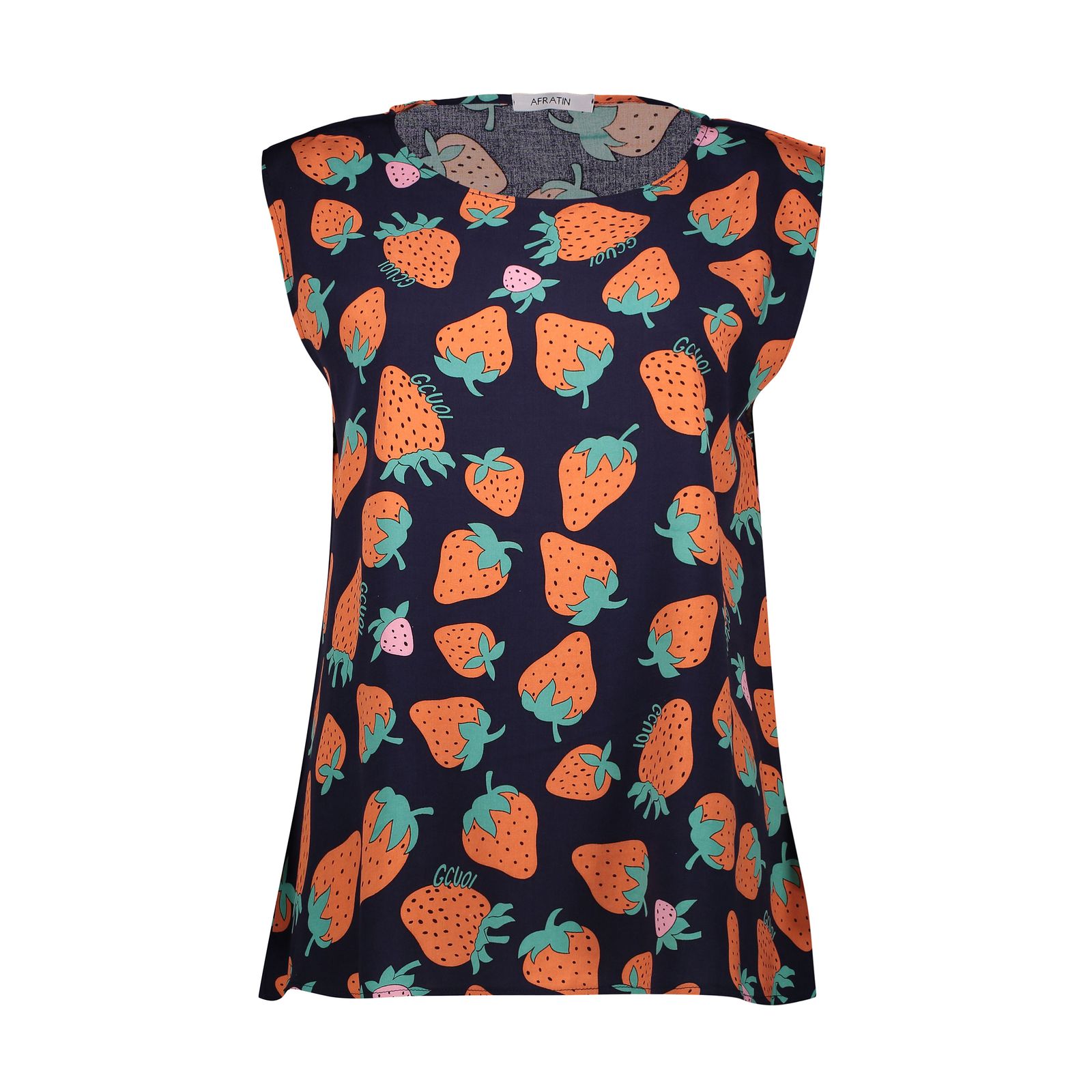 تاپ زنانه افراتین مدل توت فرنگی کد 1529 - - 1