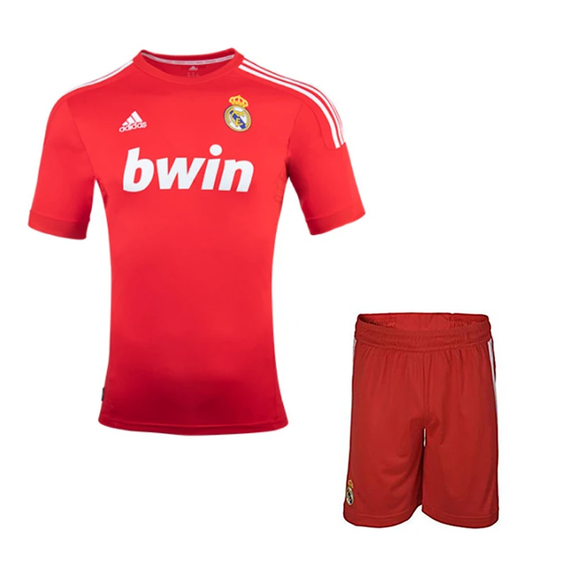 ست تی شرت و شلوارک ورزشی مردانه مدل رئال مادرید کد Away 2011
