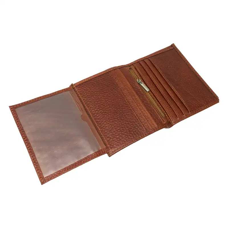 ست هدیه مردانه سرزمین چرم مدل 111011 رنگ عسلی