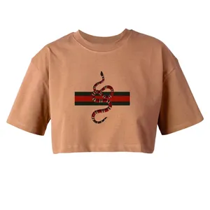 کراپ‌تاپ آستین کوتاه زنانه مدل L210 K