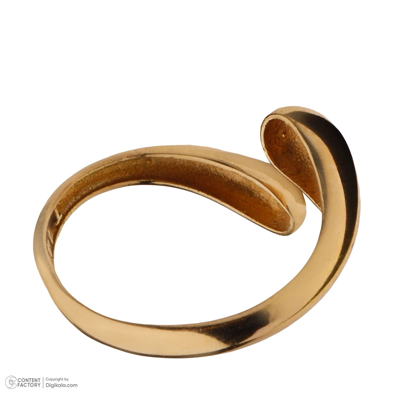 انگشتر طلا 18 عیار زنانه رستا گالری مدل H95 - - 5