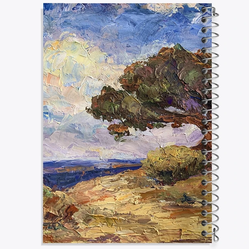 دفتر نت موسیقی 50 برگ خندالو مدل نقاشی کد F1160